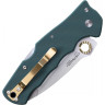 Нож COLD STEEL GOLDEN EYE FOREST GREEN TANTO POINT CS_62QFGT