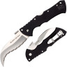Нож COLD STEEL BLACK TALON II SERRATED EDGE CS_22BTS