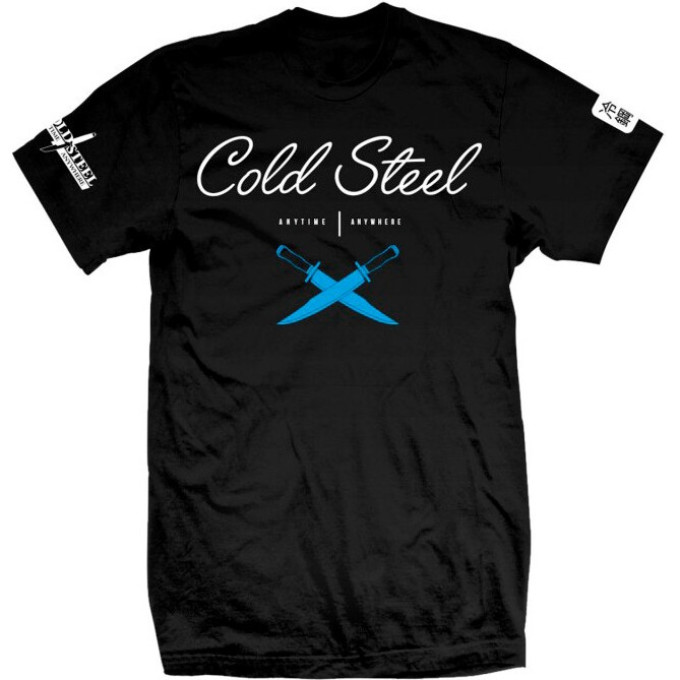 Футболка COLD STEEL CURSIVE BLACK TEE SHIRT (M) CS_TJ2