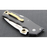 Нож COLD STEEL GOLDEN EYE ELITE BLACK SPEAR POINT CS_62QCFS